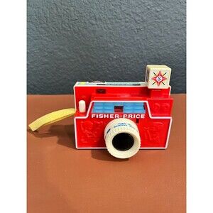 Vintage Fisher Price Changeable Picture Disc Camera w/ No Picture Disc